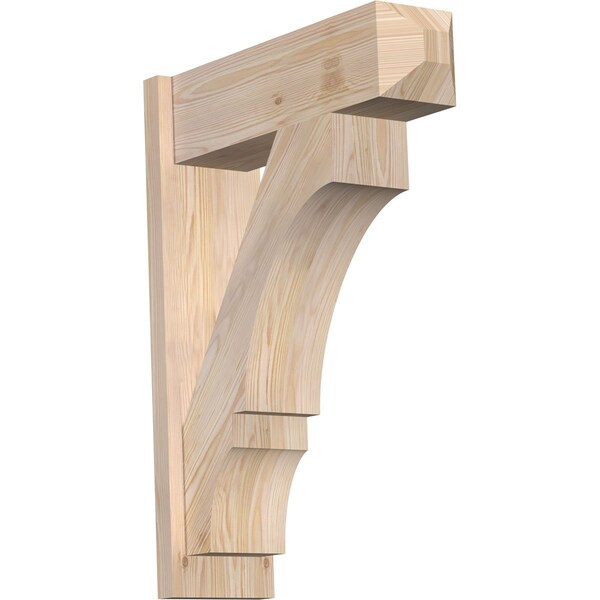 Ekena Millwork Balboa Smooth Craftsman Outlooker, Douglas Fir, 7 1/2"W x 24"D x 32"H OUT08X24X32BOA04SDF - main